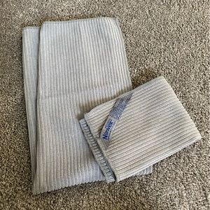 Norwex Grey Kitchen Towel and Kitchen Cloth Matching Set